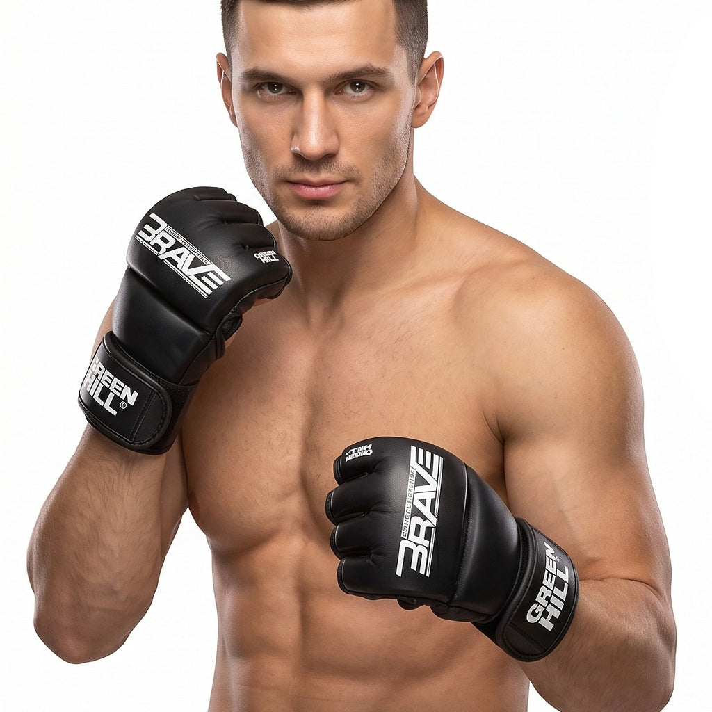 BRAVE GreenHill Professional MMA Gloves