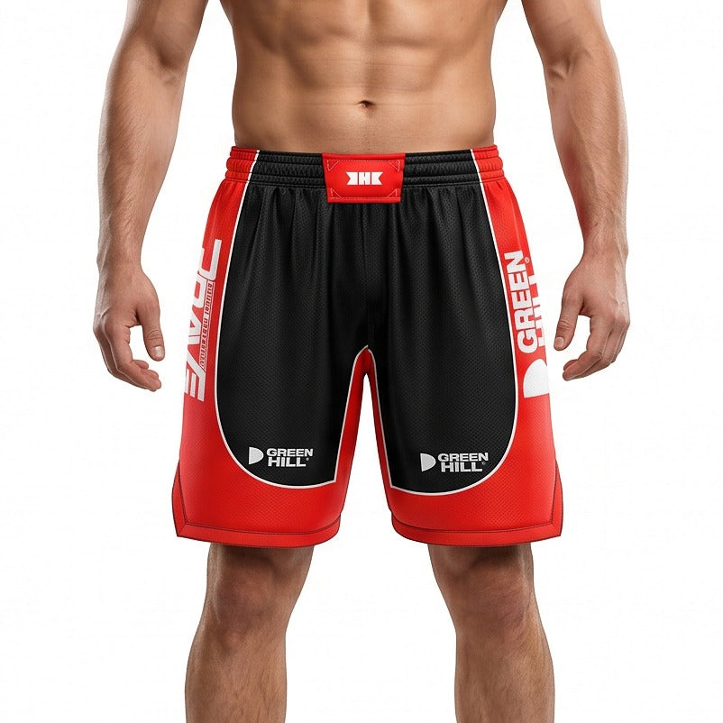 BRAVE Green Hill Fighter walkout short Black
