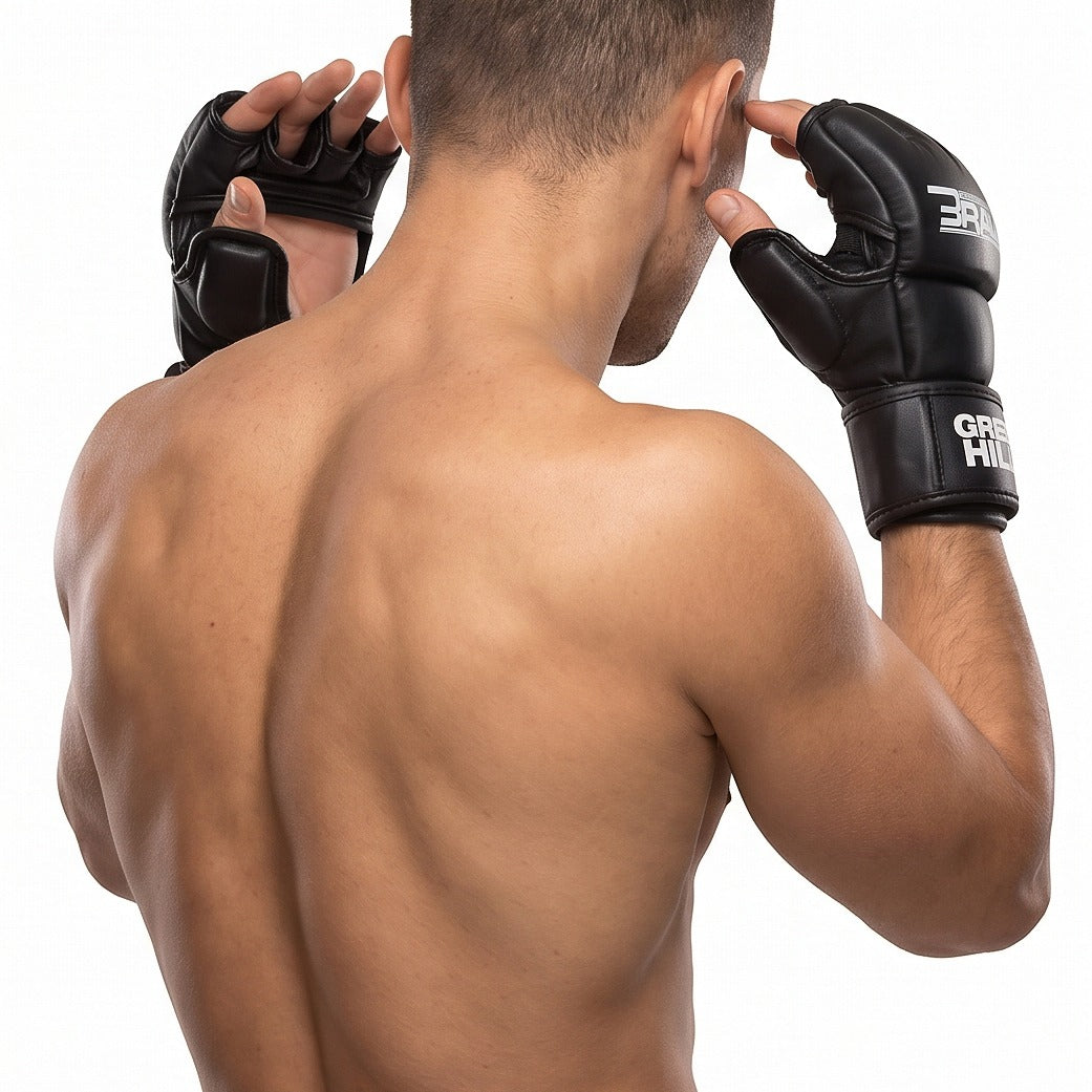 BRAVE GreenHill Professional MMA Gloves