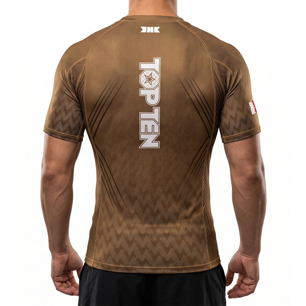 BRAVE TopTen Fighter walkout Gold T-shirt