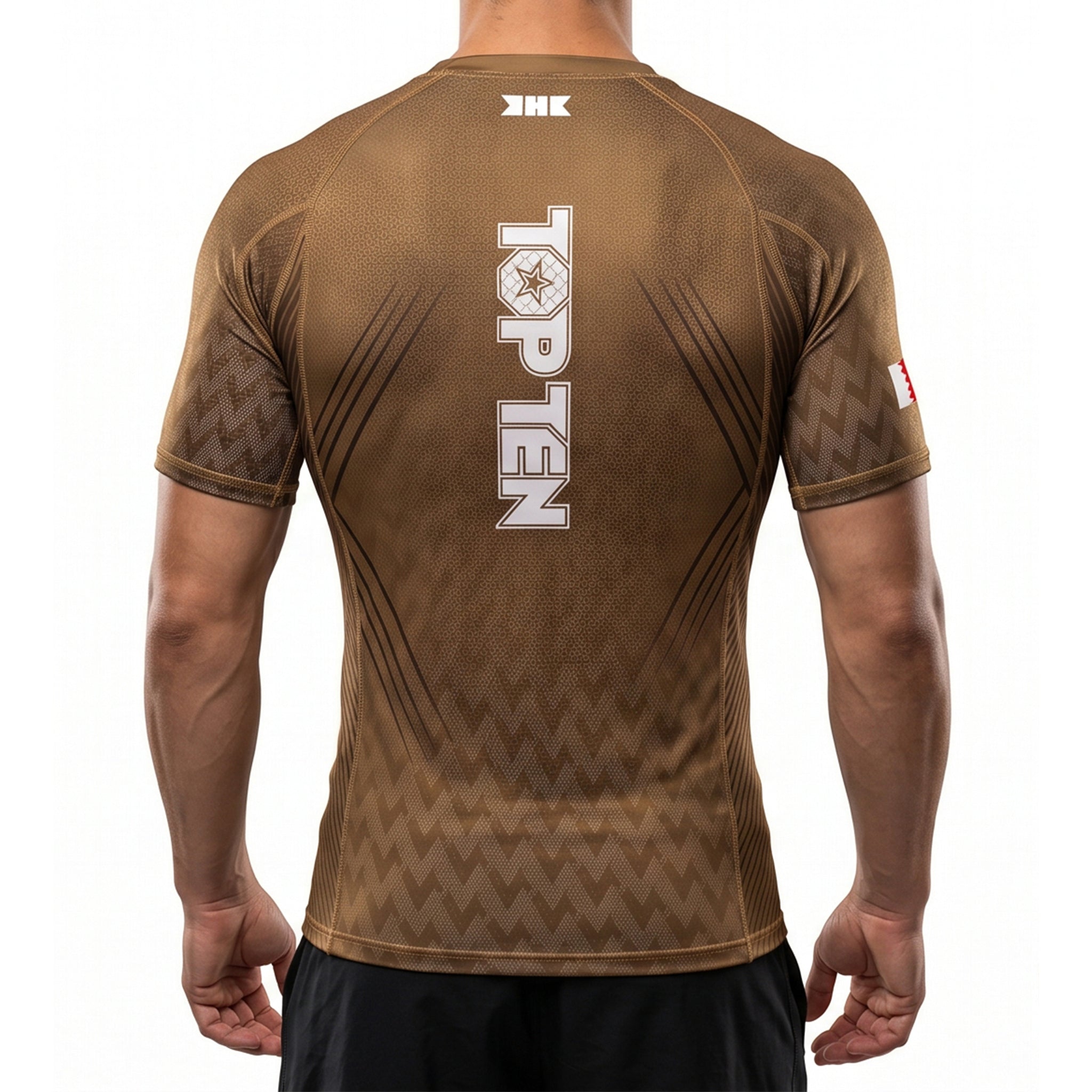 BRAVE TopTen Fighter walkout Gold T-shirt