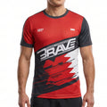 BRAVE GreenHill Fighter walkout T-shirt Red
