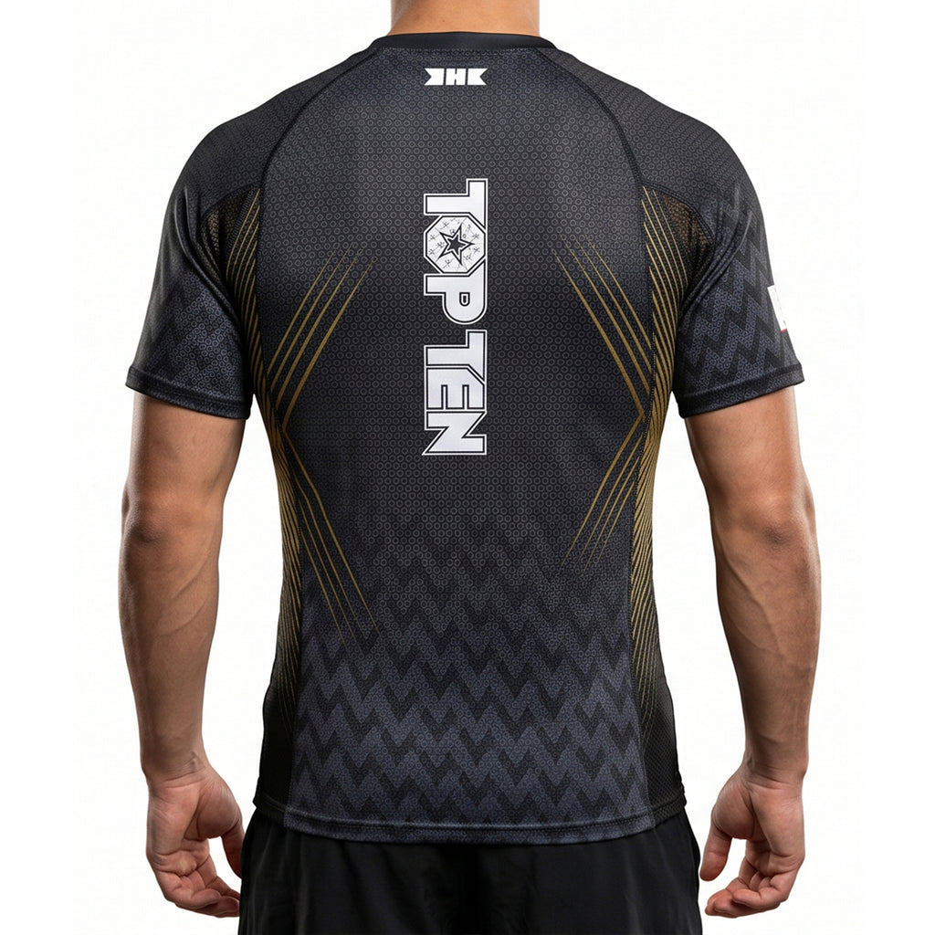 BRAVE TopTen Fighter walkout Black T-shirt