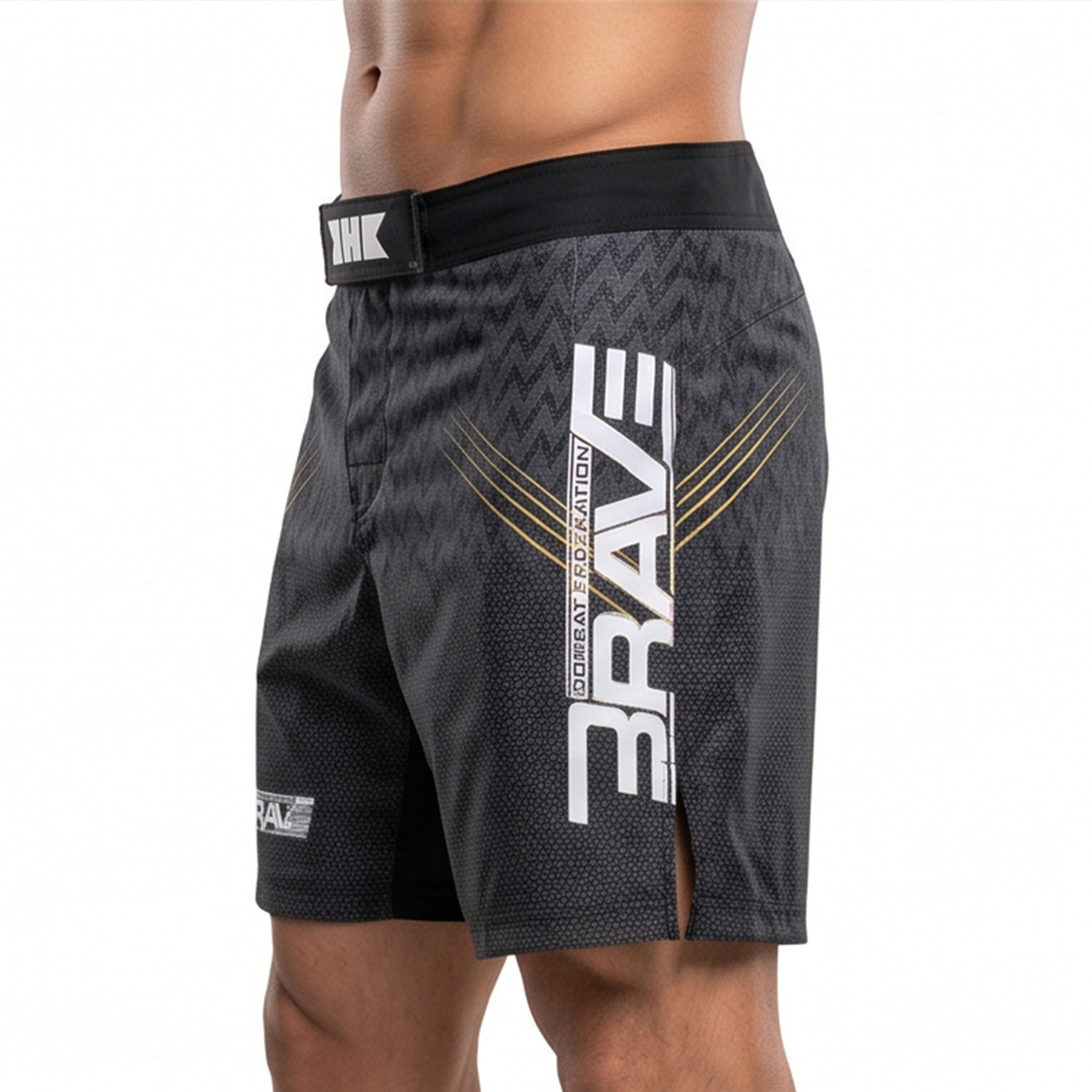 BRAVE TopTen Fighter walkout Black Short