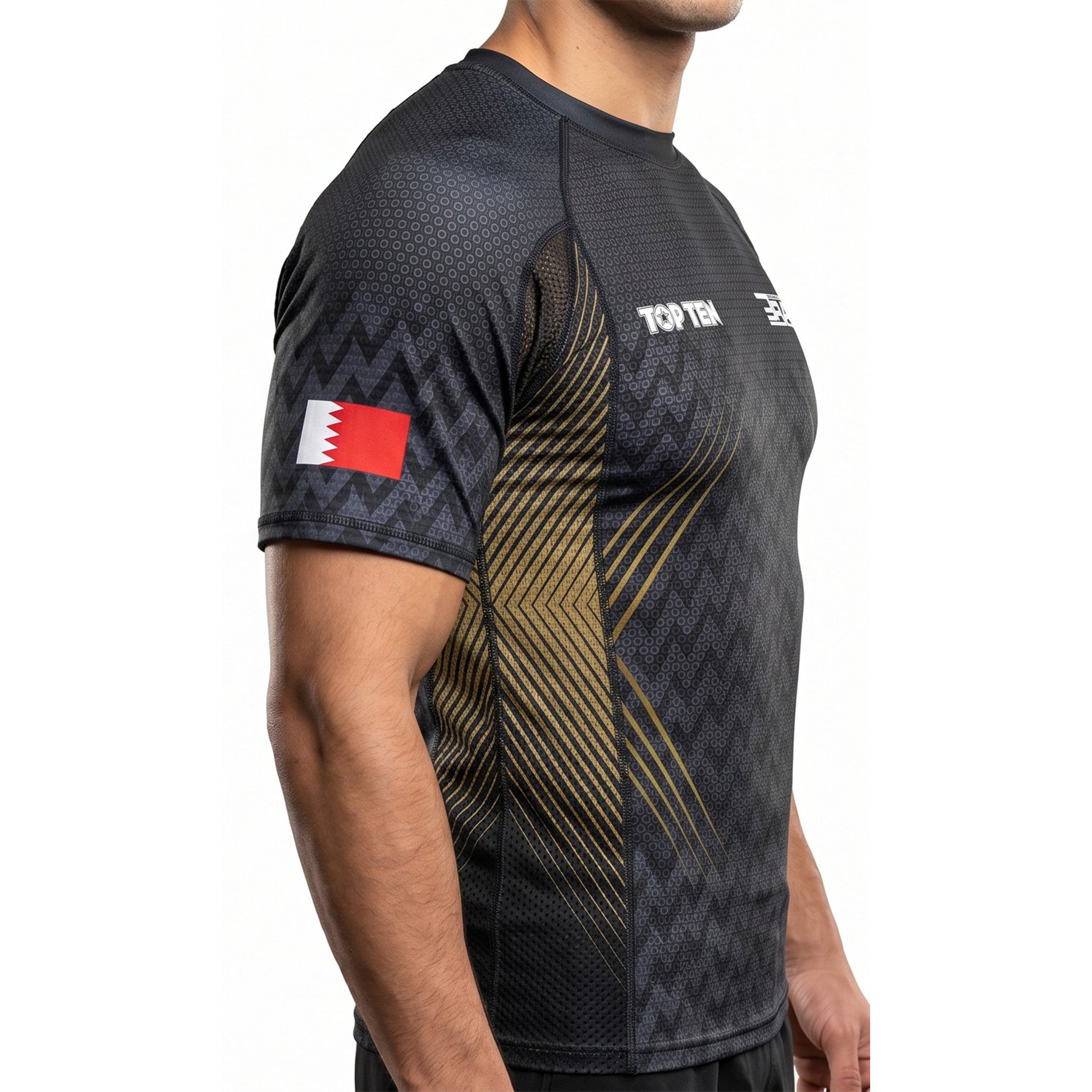 BRAVE TopTen Fighter walkout Black T-shirt