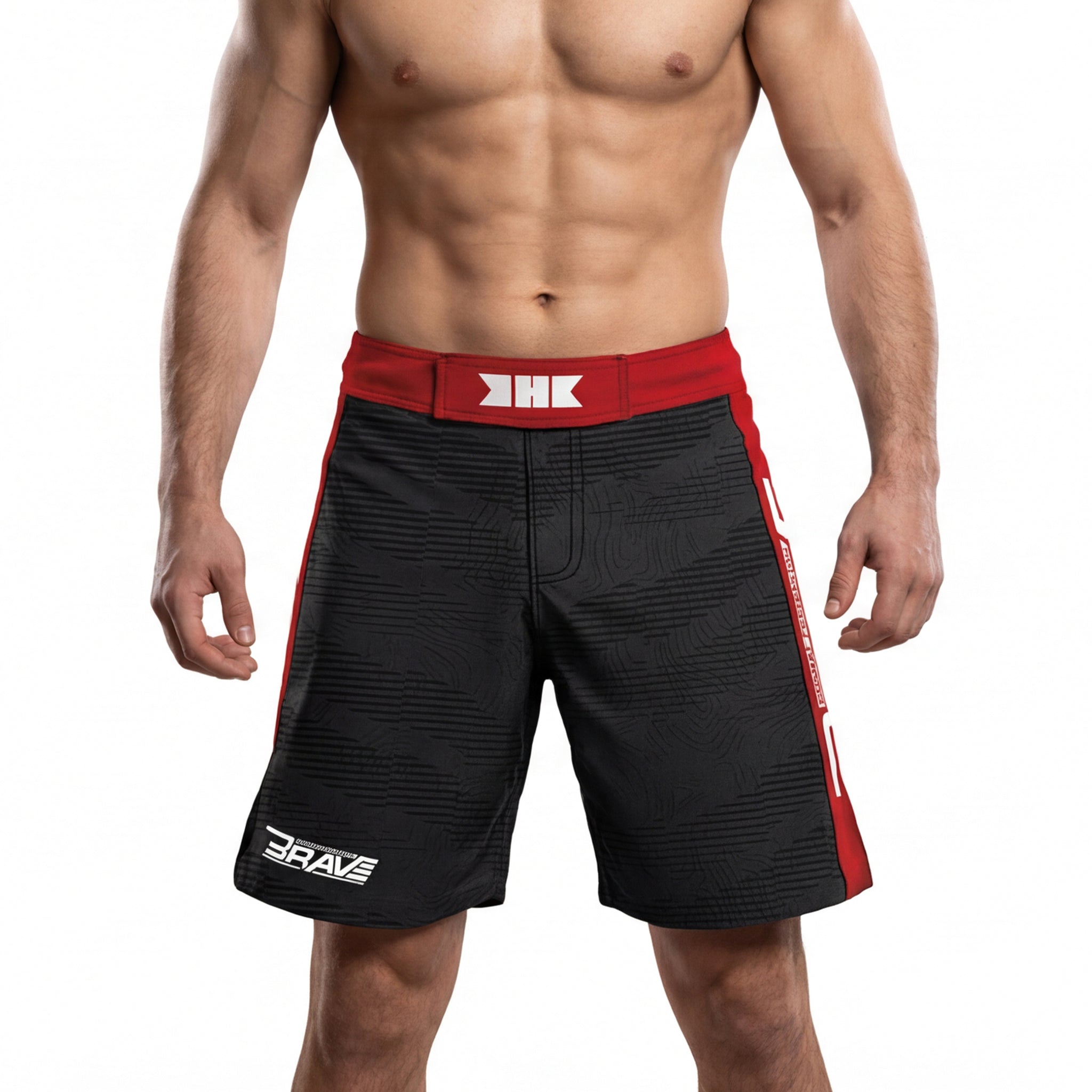 BRAVE RDX Fighter Walkout Short Red