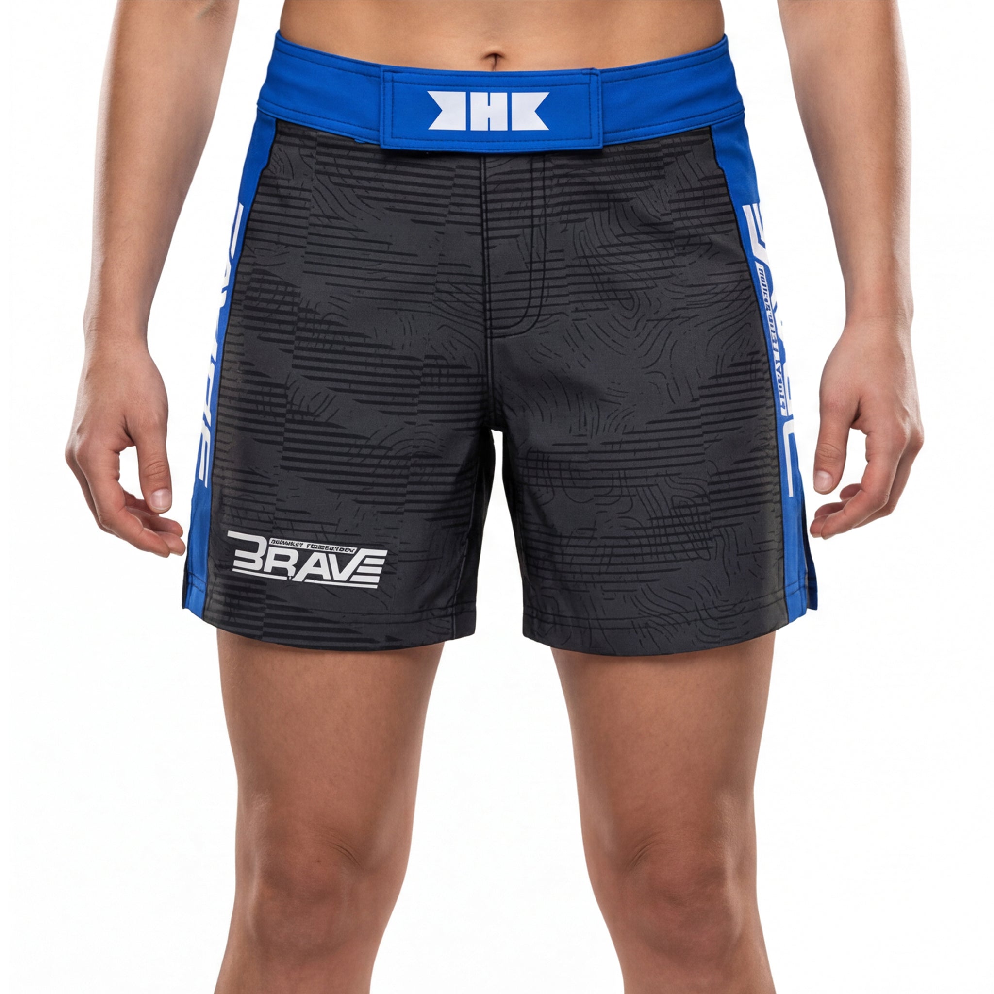 BRAVE RDX Women Fighter Walkout Shorts Blue