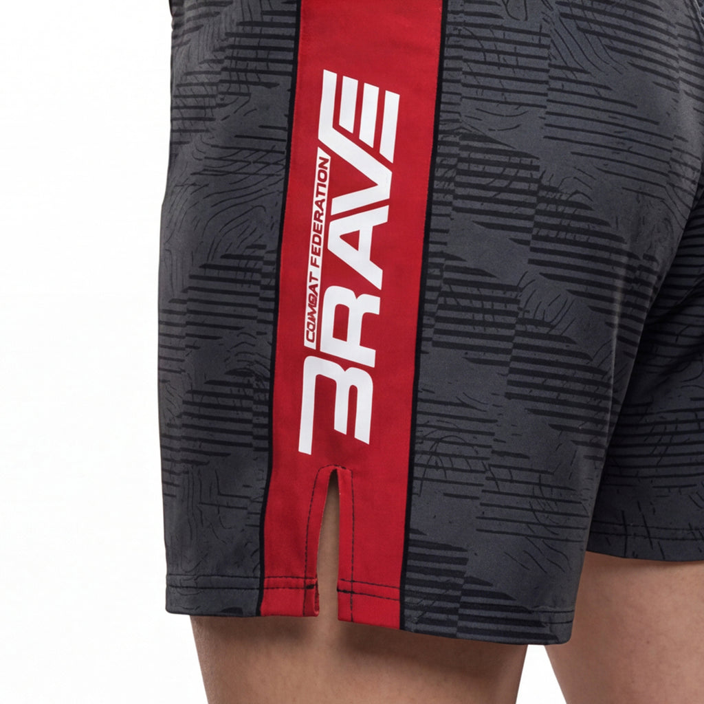 BRAVE RDX Women Fighter Walkout Short Red