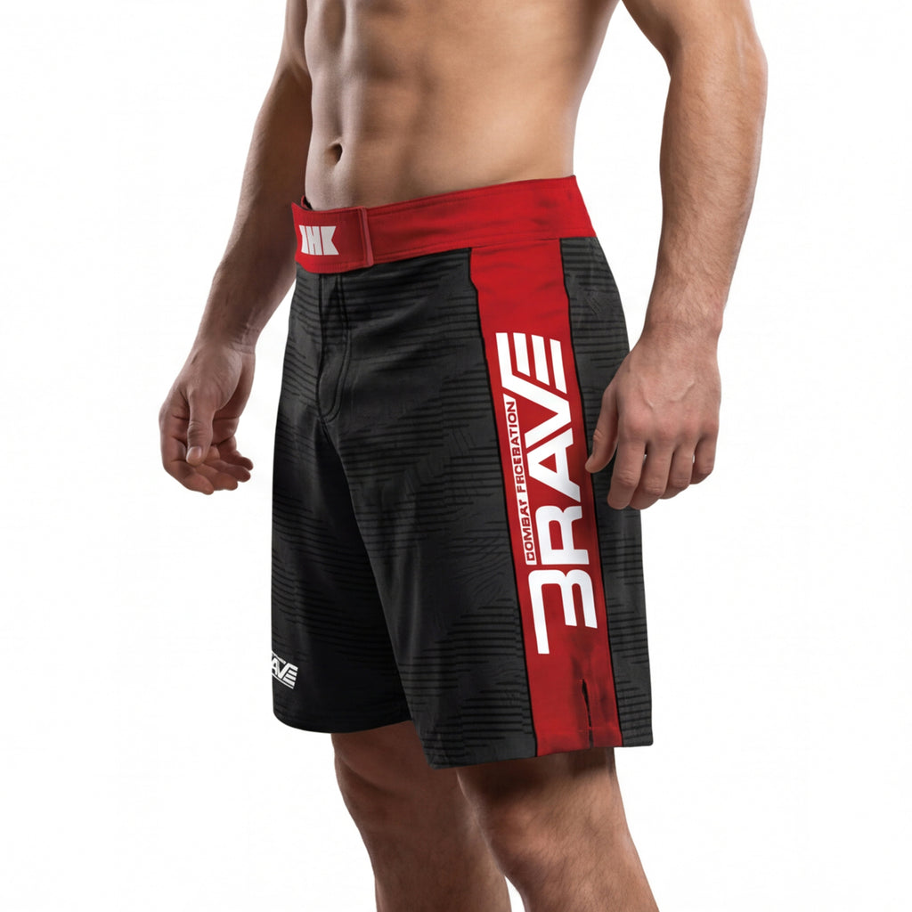 BRAVE RDX Fighter Walkout Short Red